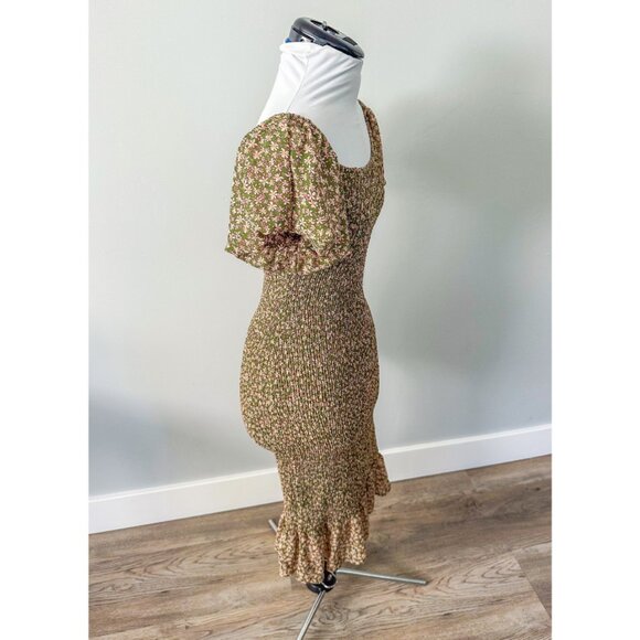 Petal & Pup Floral Off-Shoulder Midi Dress - Picture 11 of 15